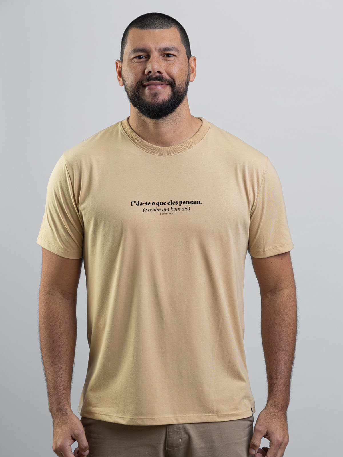 Camiseta Tenha Um Bom Dia Asmanhas