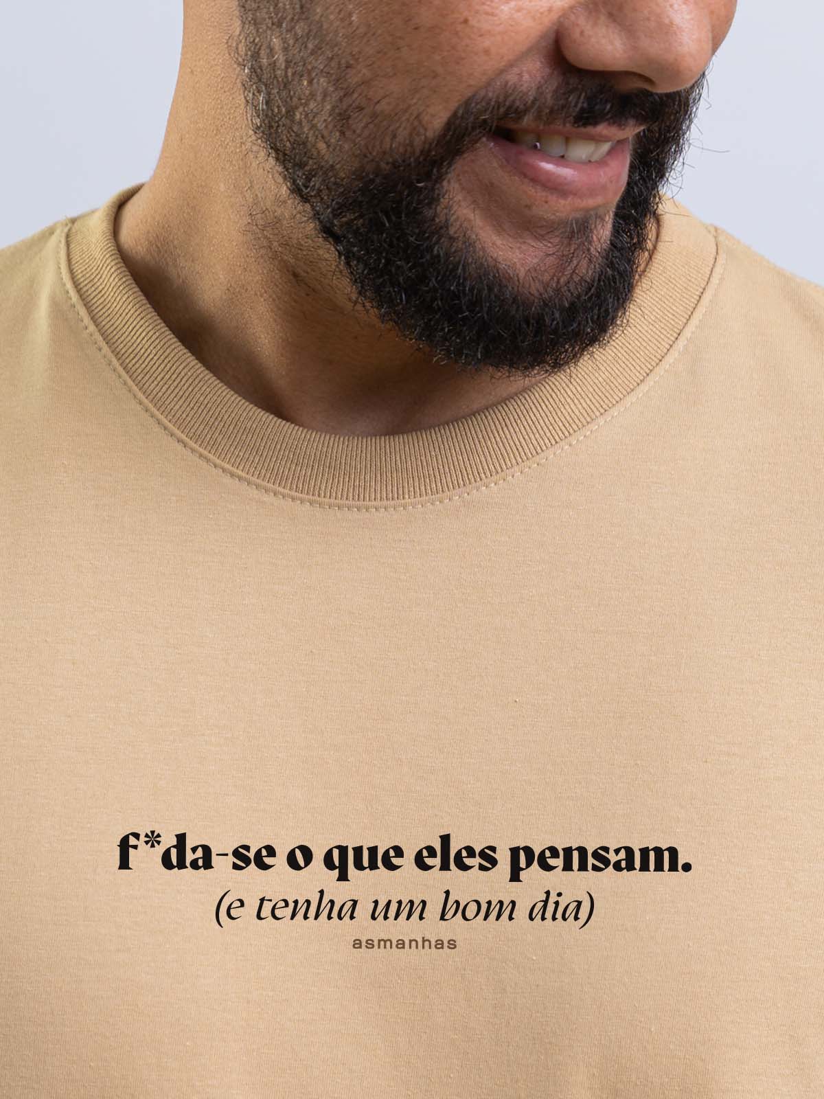 Camiseta Tenha Um Bom Dia Asmanhas