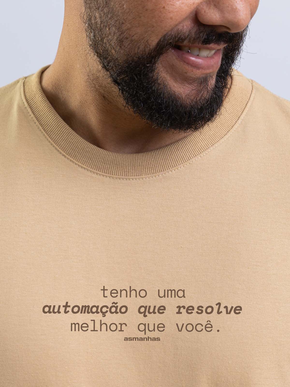 Camiseta Automação Que Resolve Asmanhas