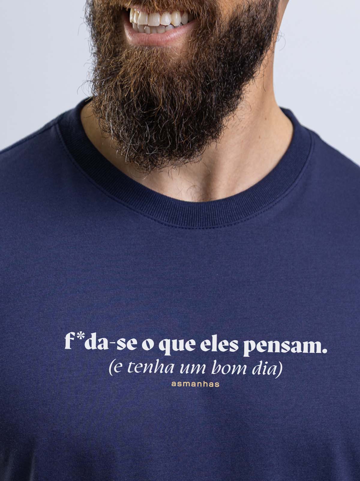 Camiseta Tenha Um Bom Dia Asmanhas