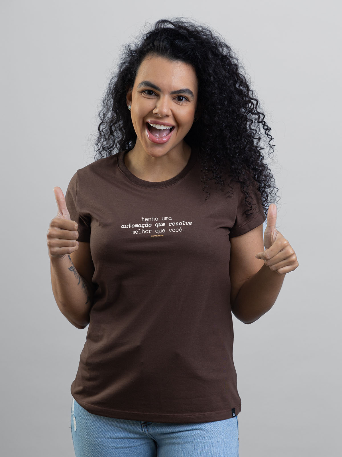 Camiseta Feminina Automação Que Resolve Asmanhas