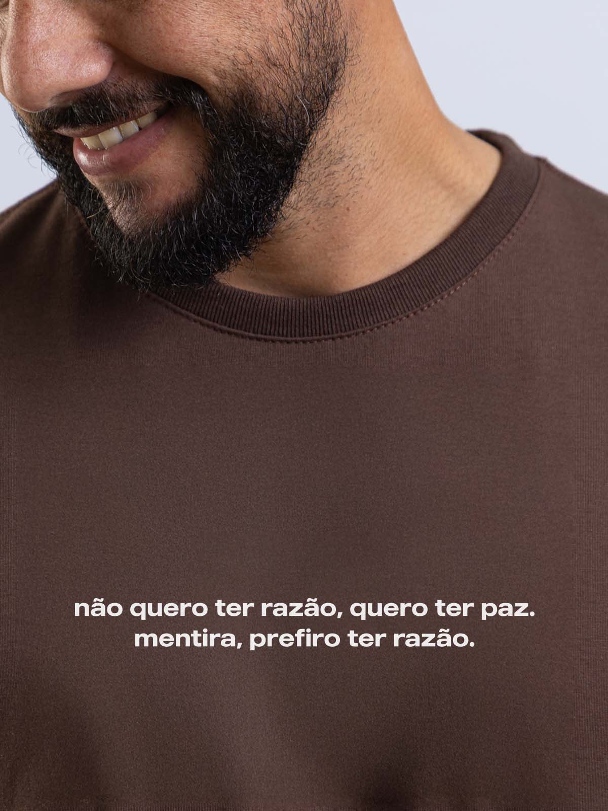 Camiseta Prefiro Ter Razão Asmanhas