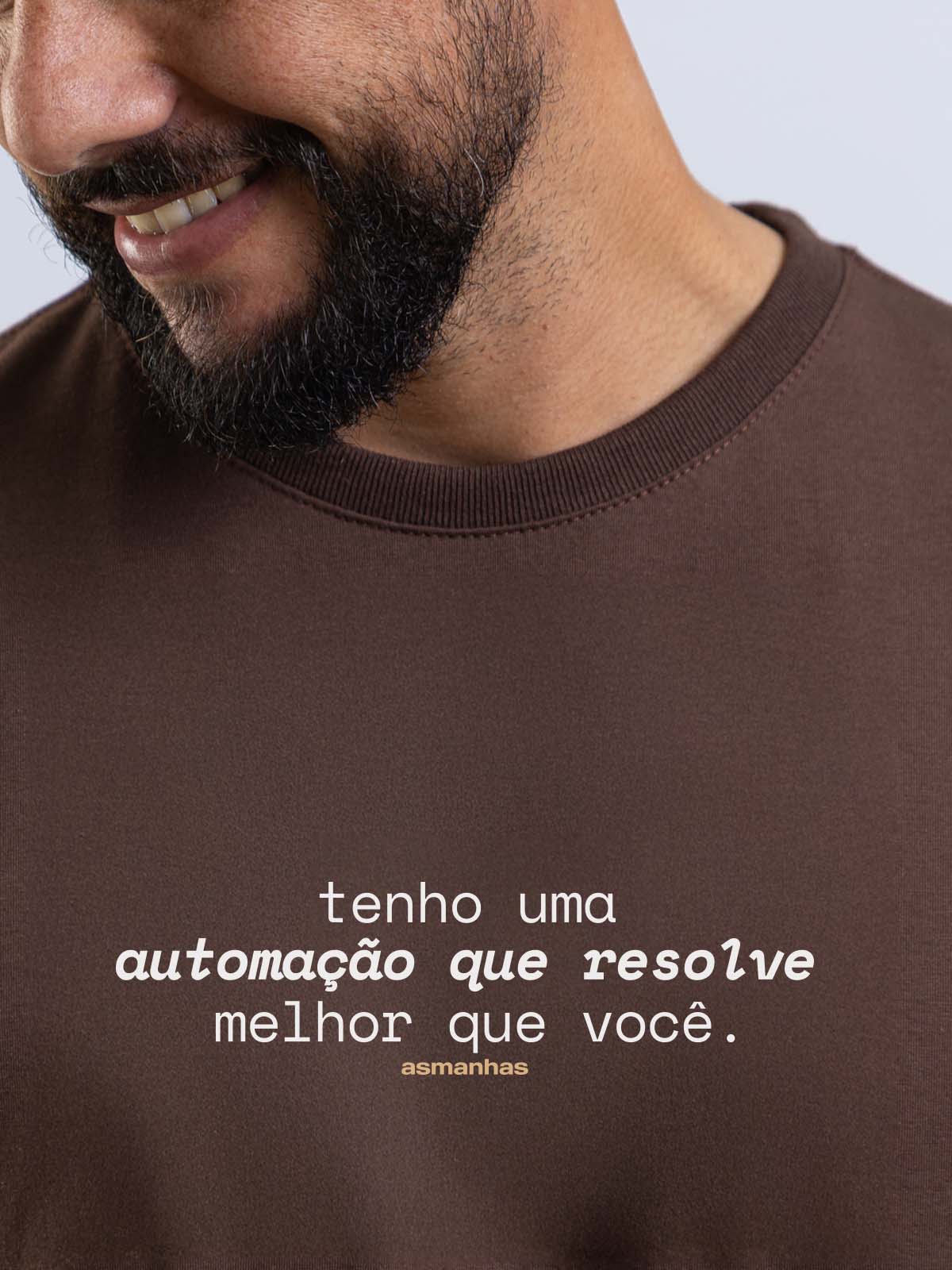 Camiseta Automação Que Resolve Asmanhas