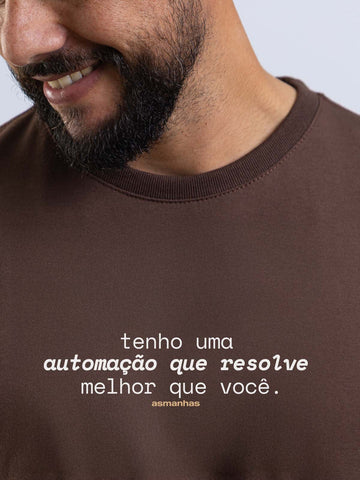 Camiseta Automação Que Resolve Asmanhas