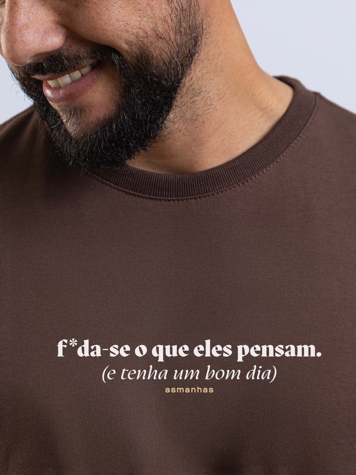 Camiseta Tenha Um Bom Dia Asmanhas