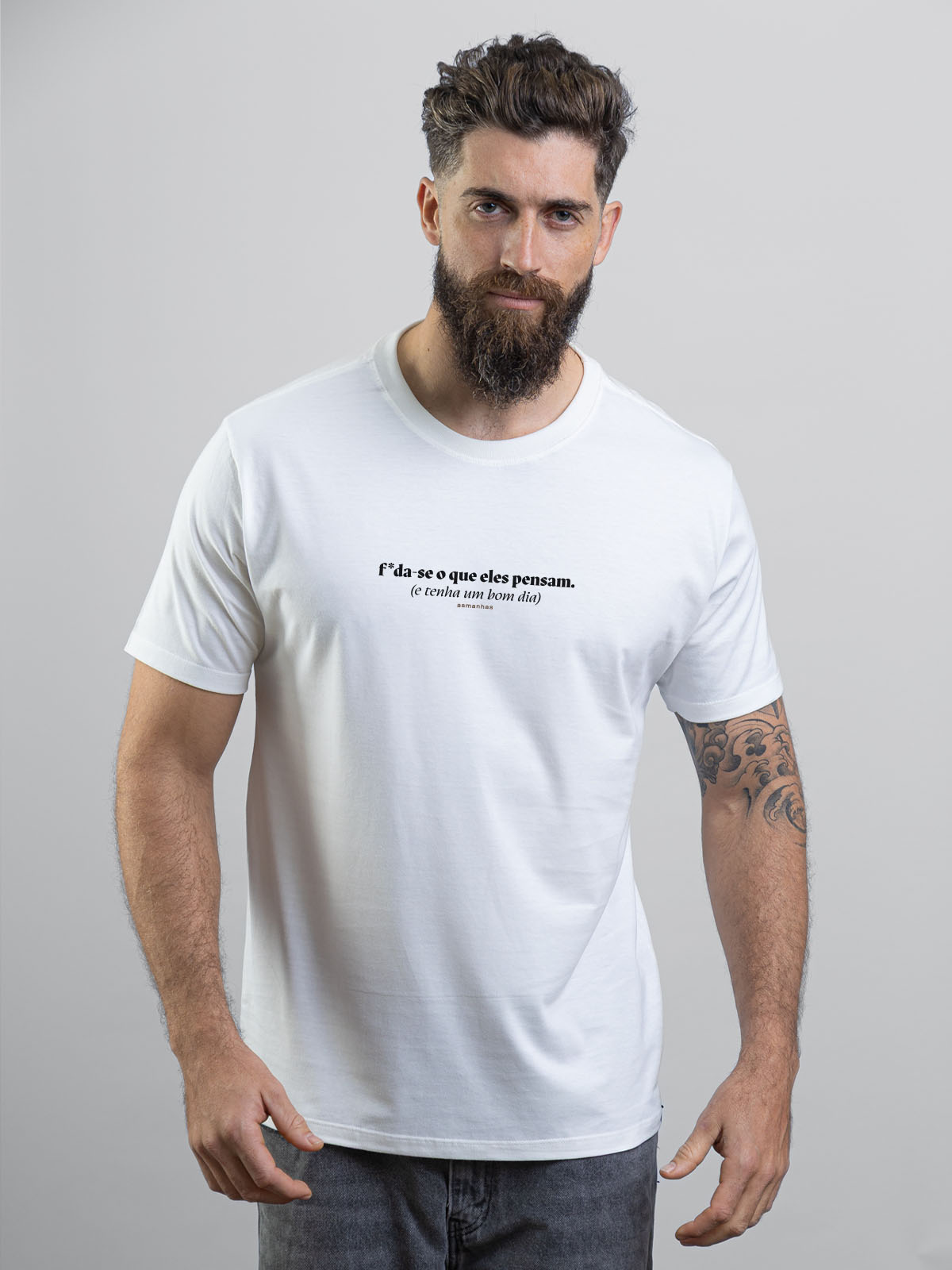Camiseta Tenha Um Bom Dia Asmanhas