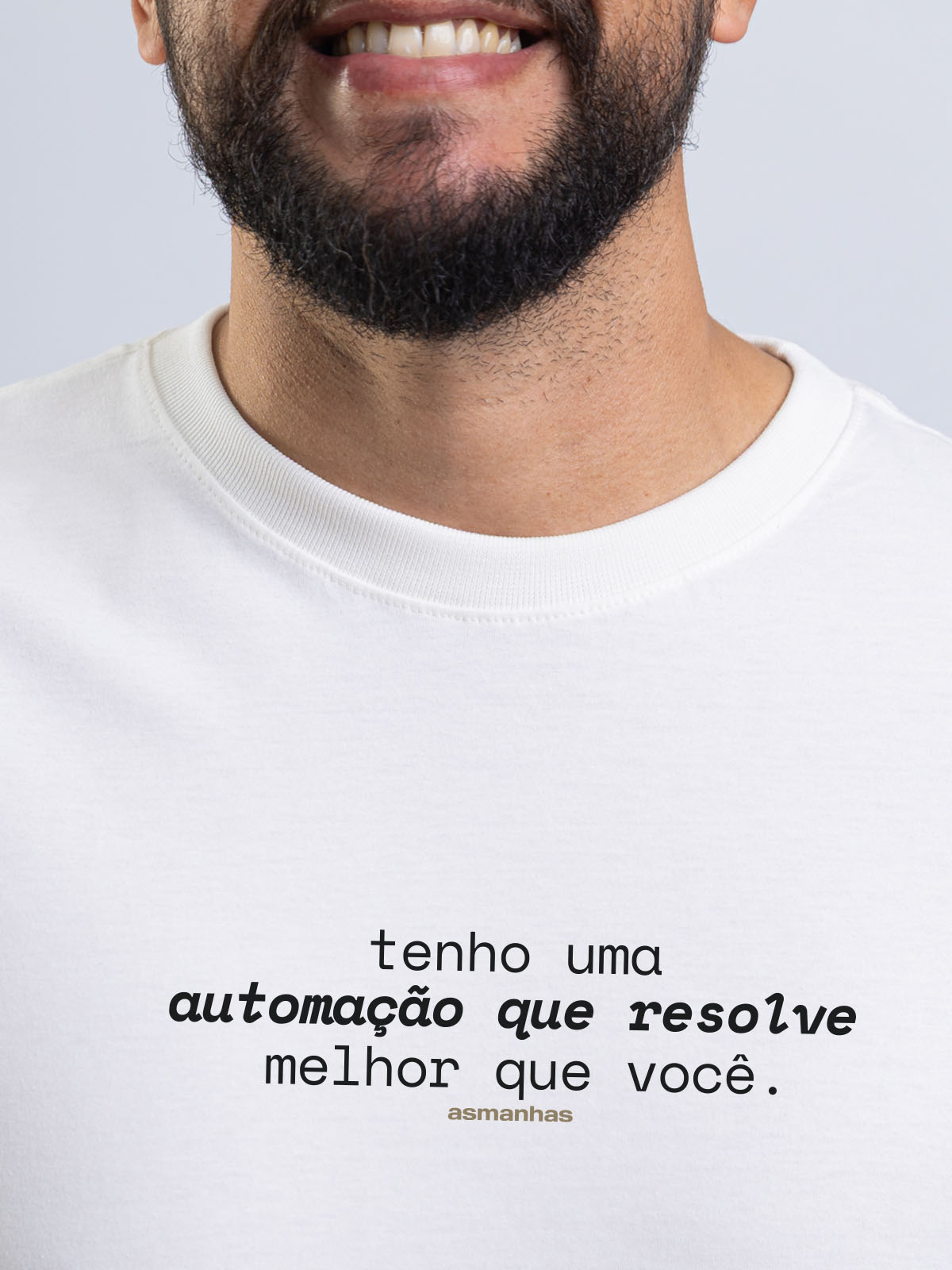 Camiseta Automação Que Resolve Asmanhas