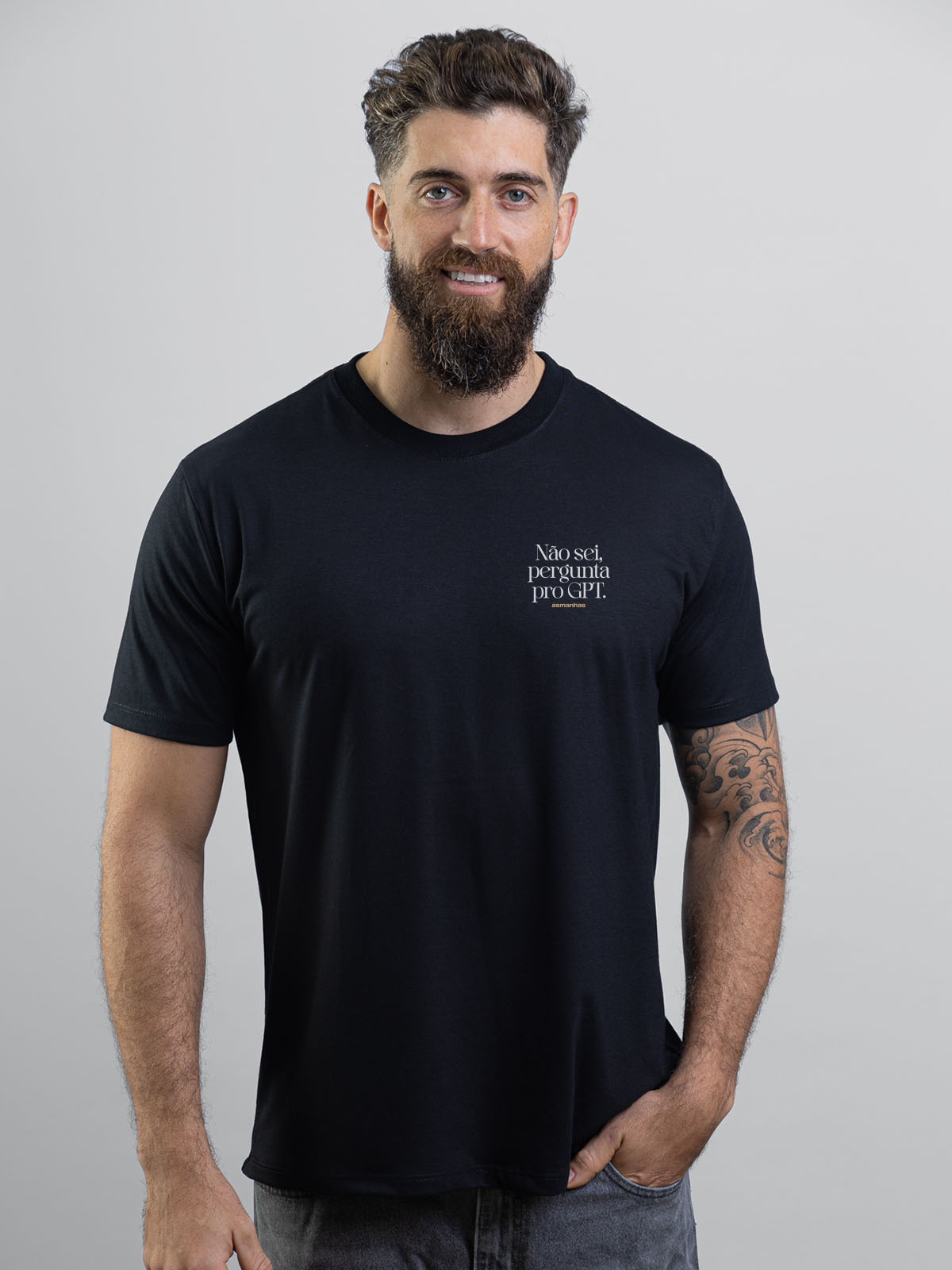 Camiseta Pergunta pro GPT Asmanhas