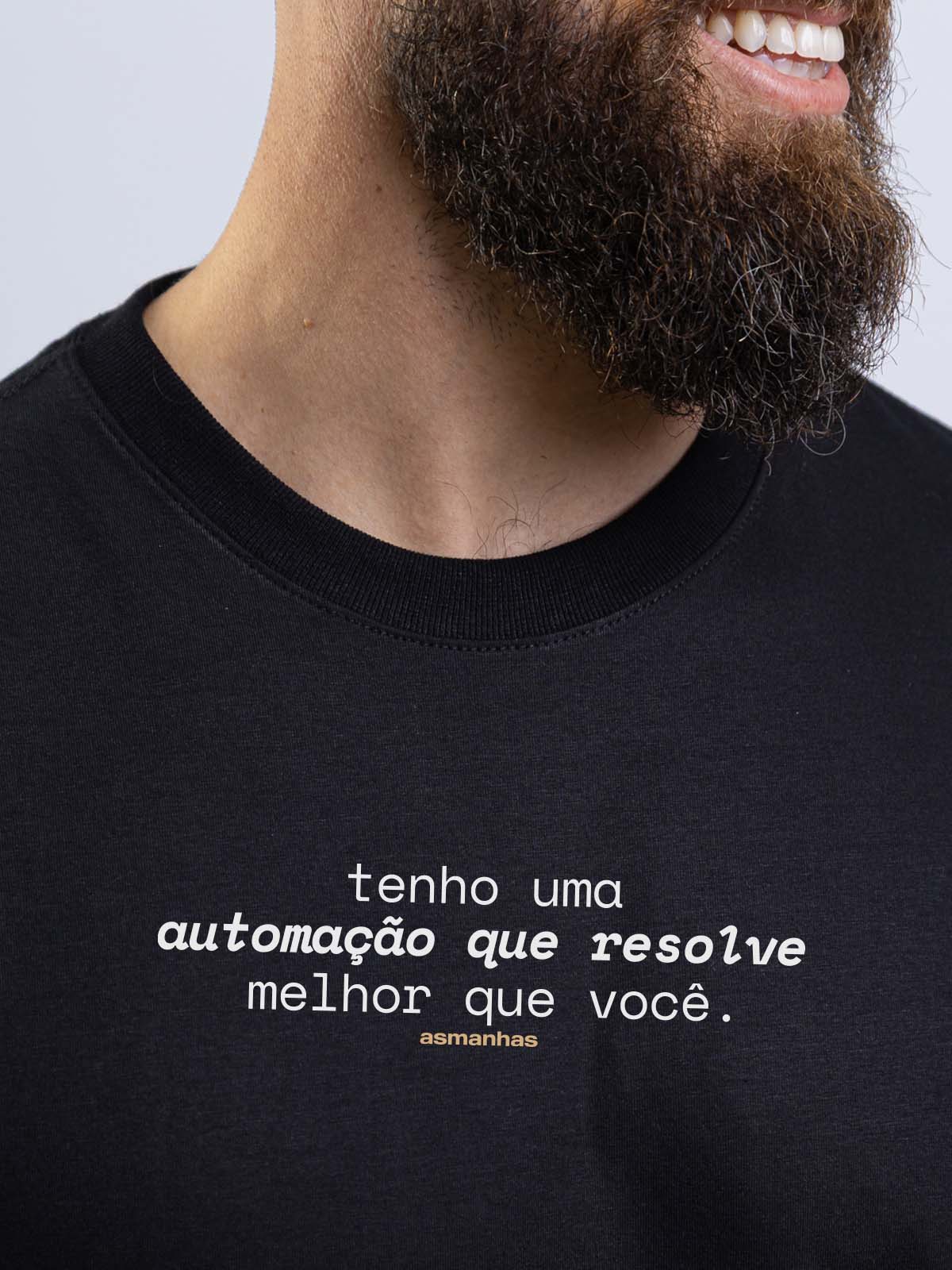 Camiseta Automação Que Resolve Asmanhas