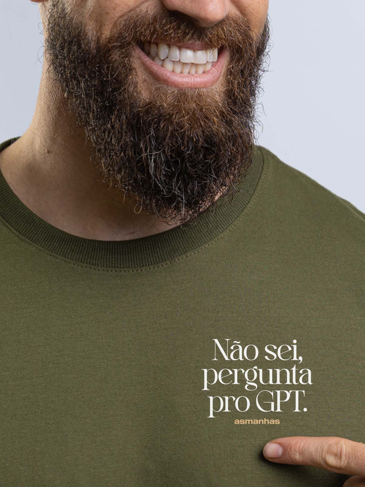 Camiseta Pergunta pro GPT Asmanhas