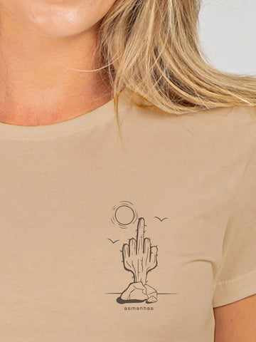 Camiseta Feminina Cacto Asmanhas