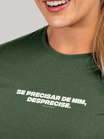 Camiseta Feminina Desprecise Asmanhas
