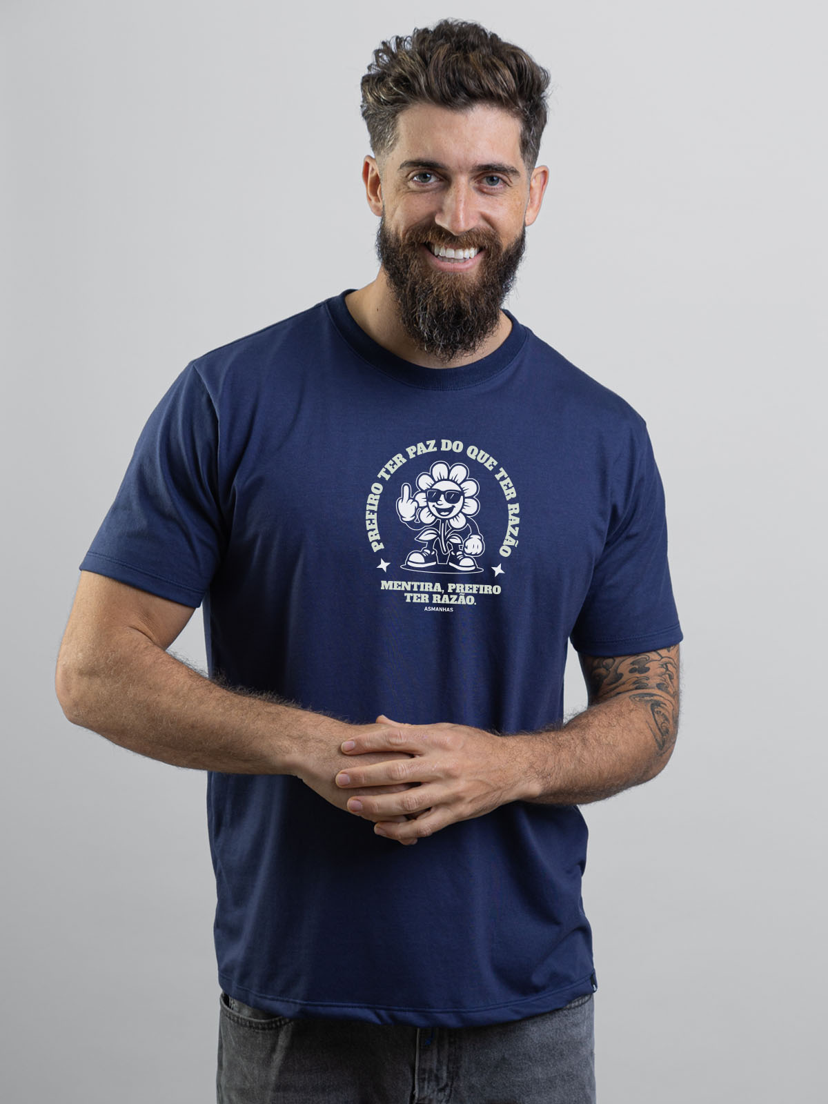 Camiseta Prefiro ter Razão Nova Asmanhas