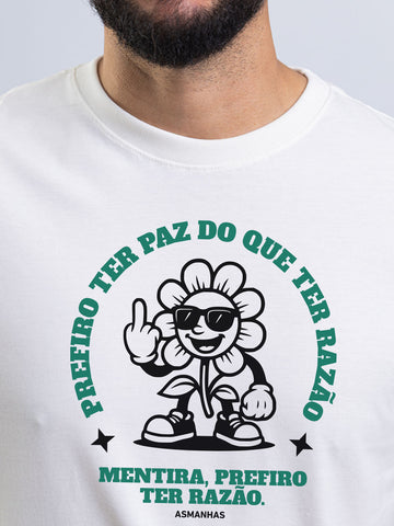 Camiseta Prefiro ter Razão Nova Asmanhas