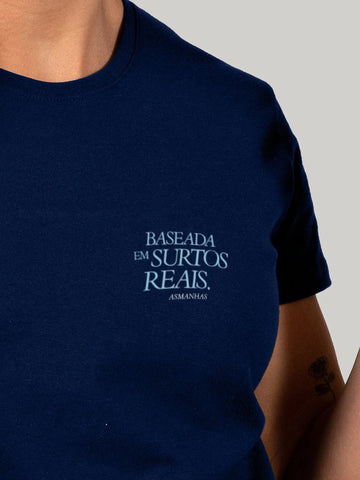 Camiseta Feminina Baseada em Surtos Reais Asmanhas