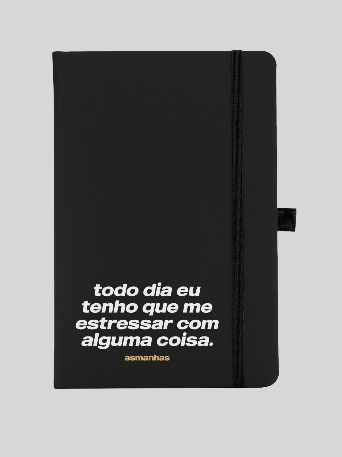 Caderno Me Estressar Com Alguma Coisa Asmanhas