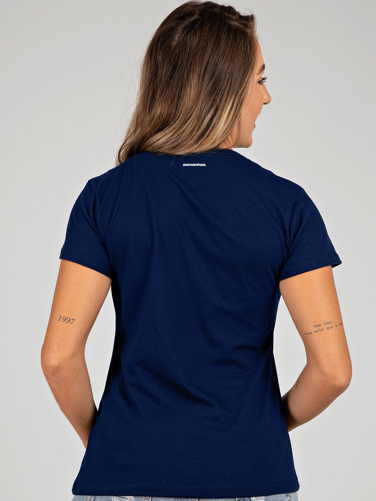 Camiseta Feminina Sem Frase Motivacional Asmanhas
