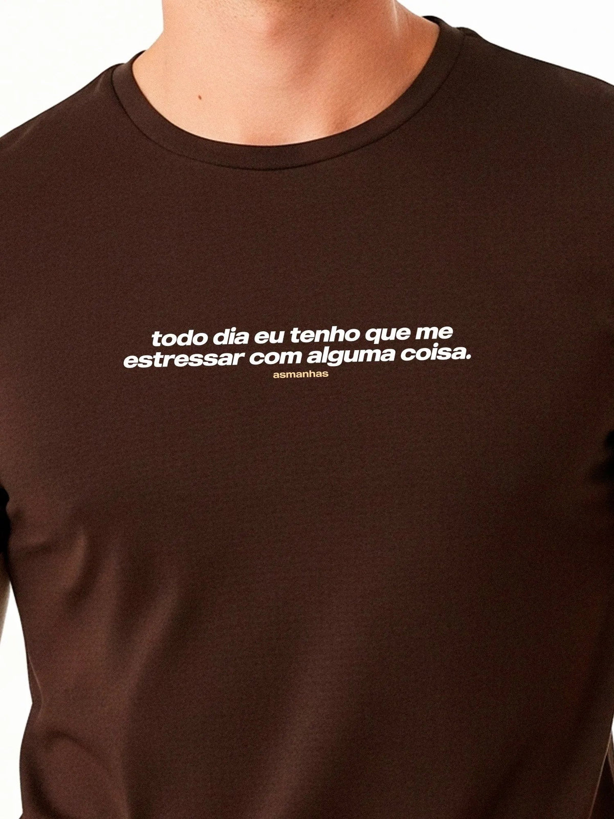 Camiseta Me Estressar Com Alguma Coisa Asmanhas