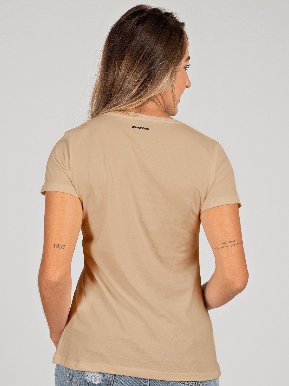 Camiseta Feminina Respeito a Tua Opinião Asmanhas