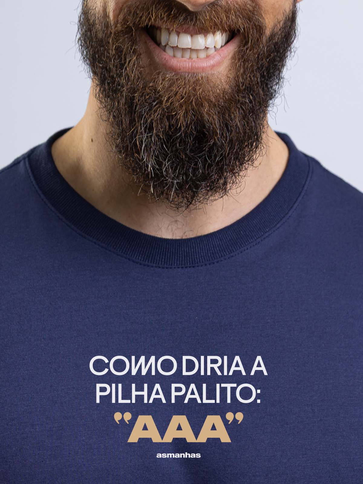 Camiseta Como Diria a Pilha Palito Asmanhas Liquida