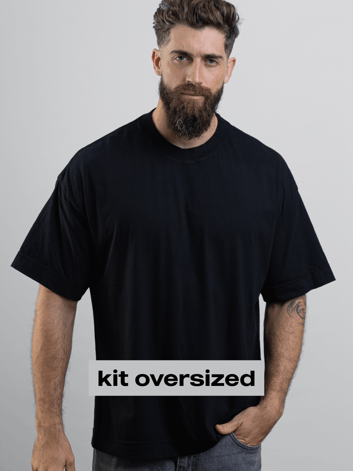 Kit de Camisetas Oversized Asmanhas