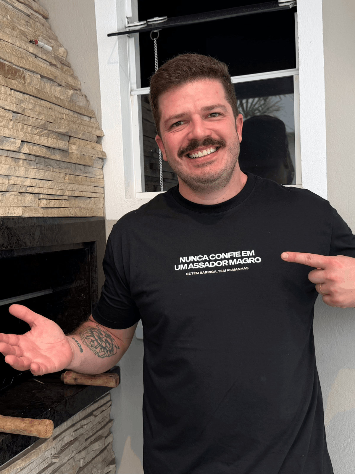 Camiseta Assador Magro Asmanhas