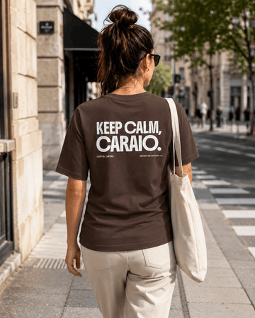 Camiseta Keep Calm Caraio Asmanhas