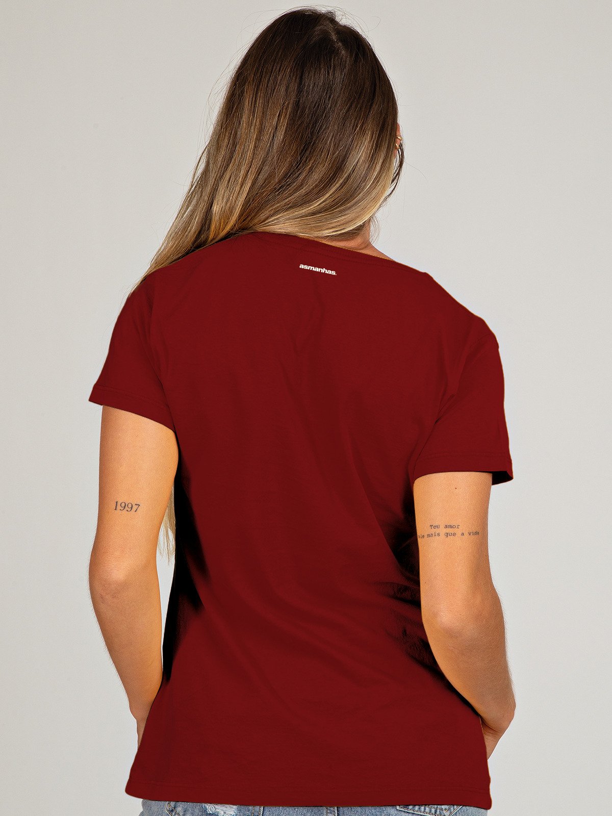 Camiseta Feminina Sem Frase Motivacional Asmanhas