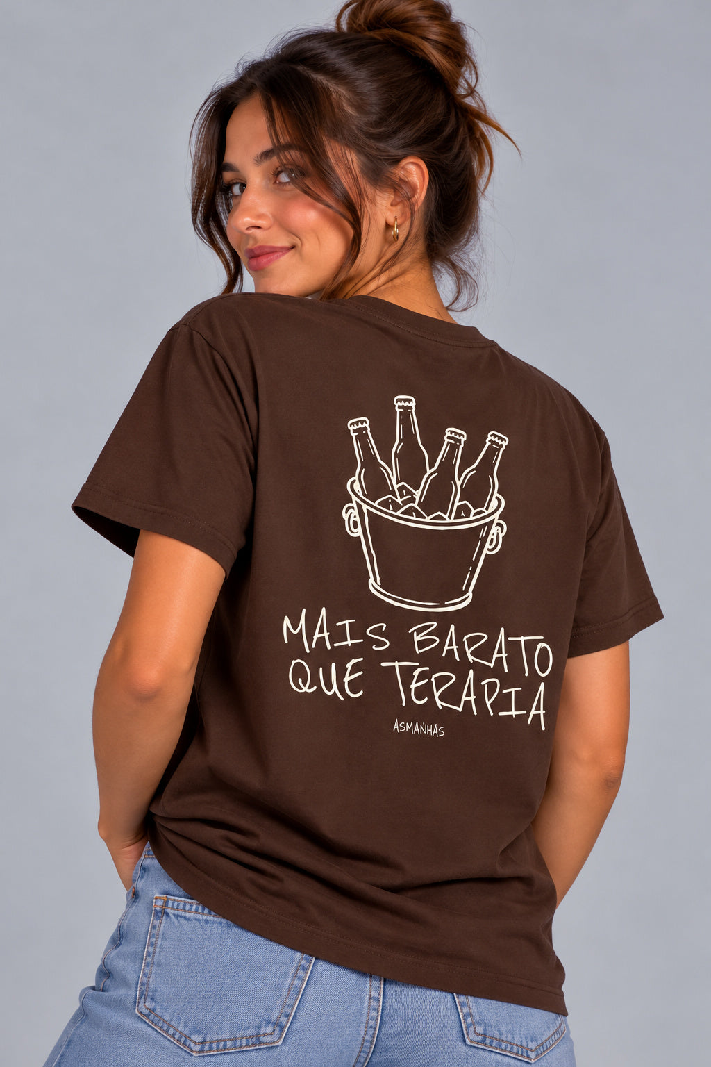 Camiseta Feminina Mais Barato que Terapia Asmanhas