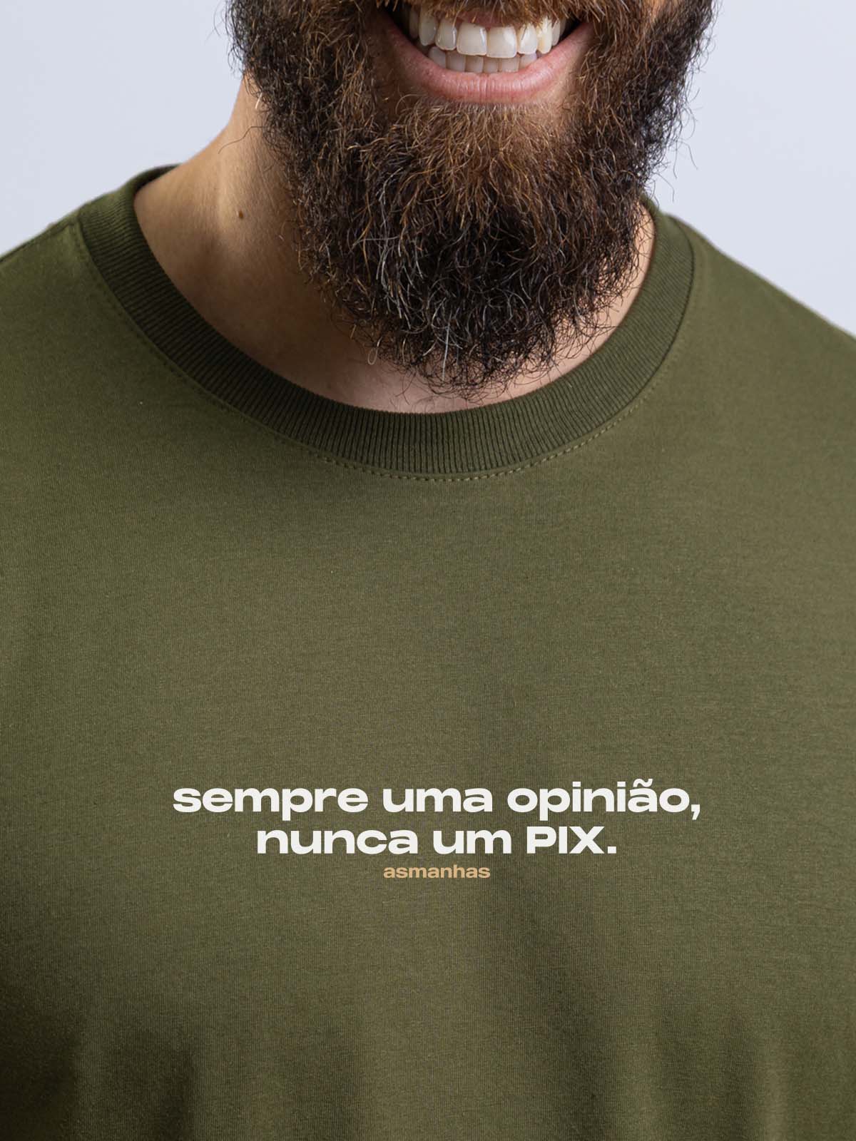 Camiseta Nunca Um Pix Asmanhas Liquida