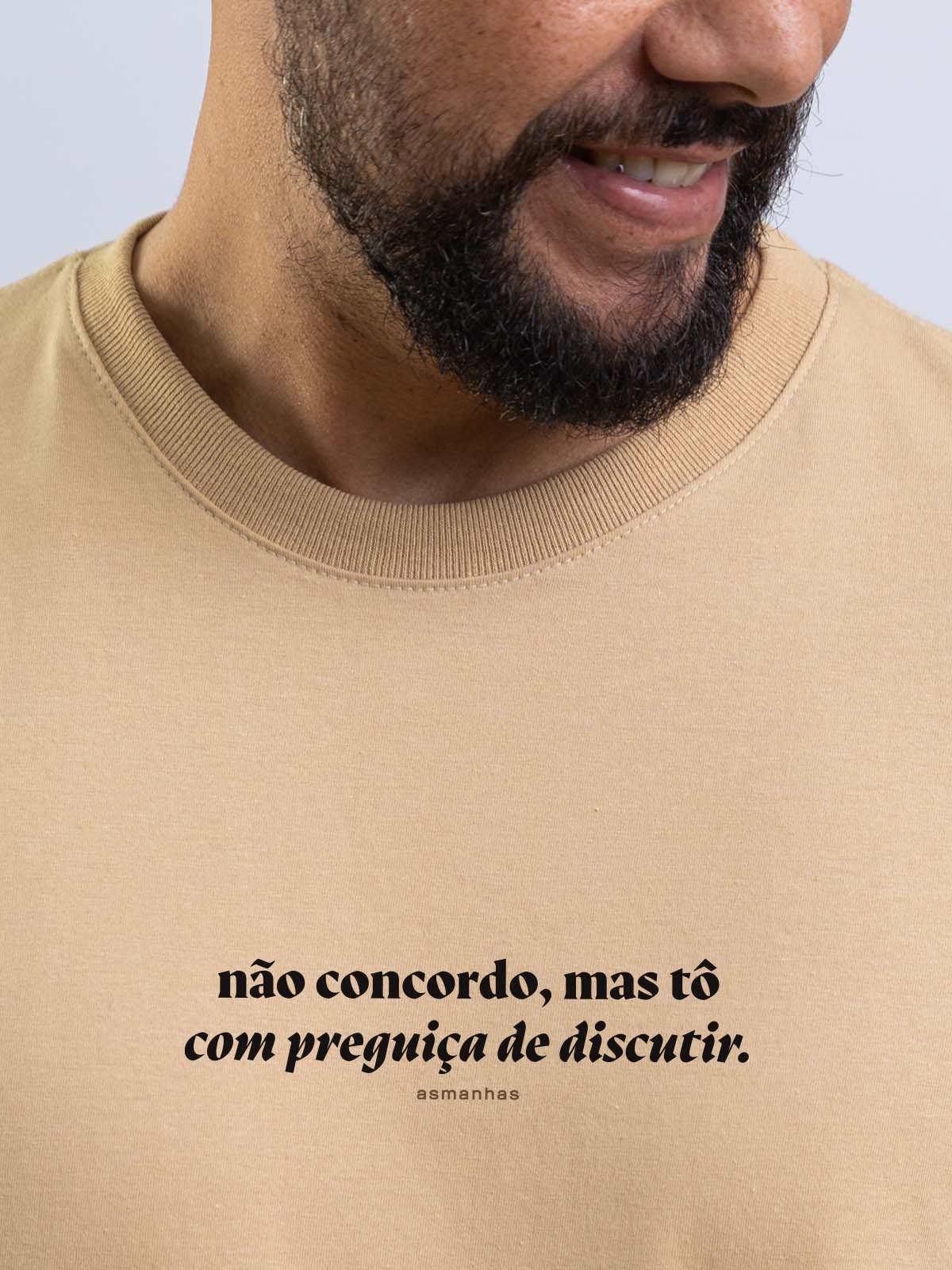 Camiseta Preguiça de Discutir Asmanhas Liquida
