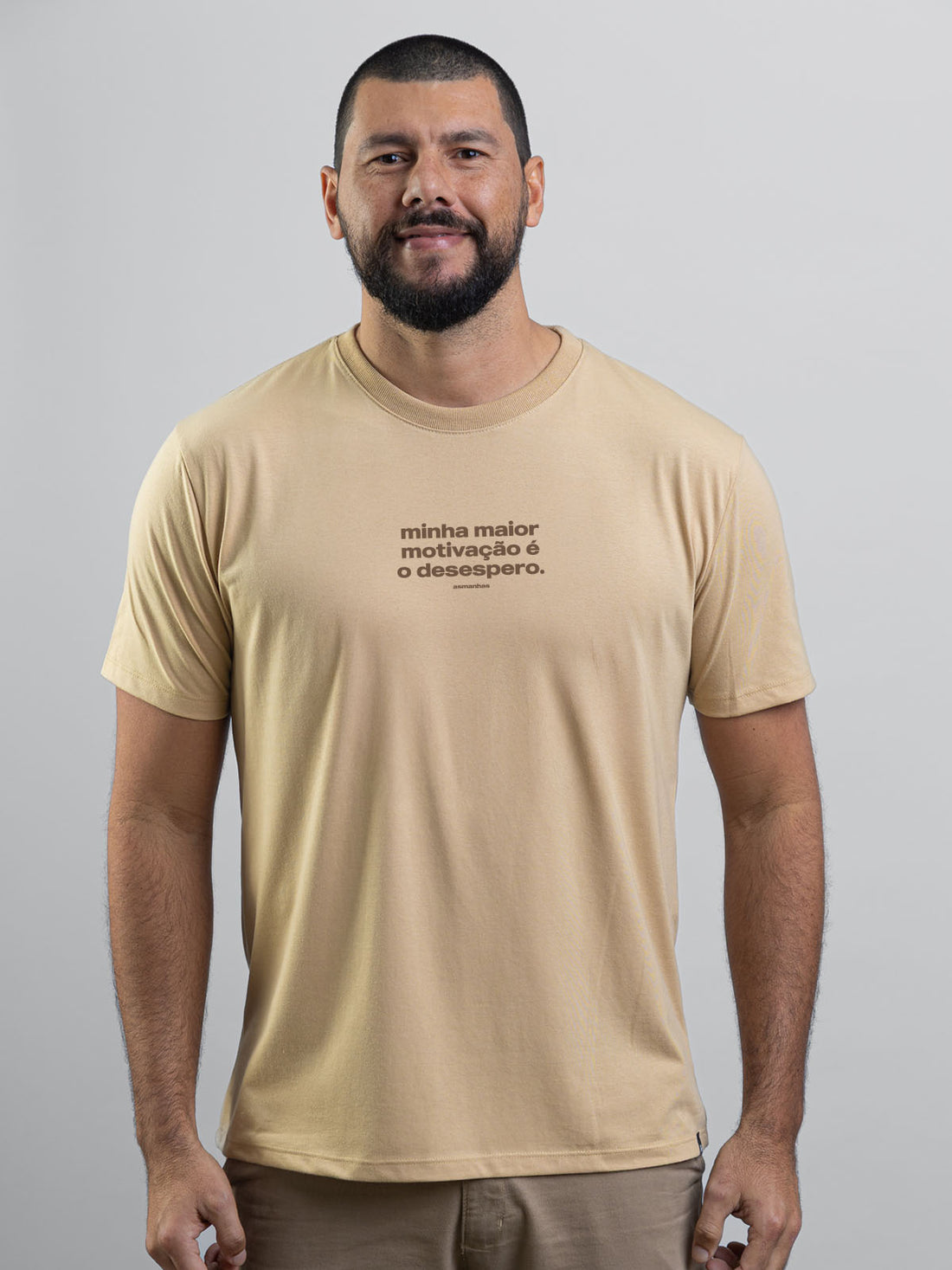 Camiseta Minha Motivação é o Desespero Asmanhas