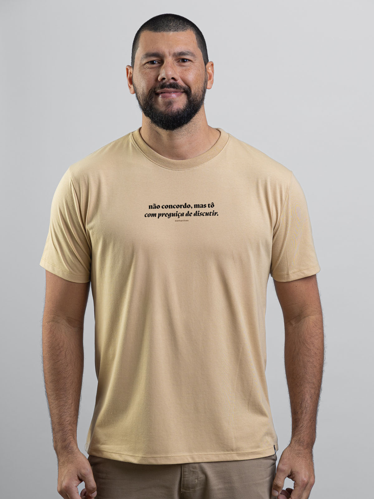 Camiseta Preguiça de Discutir Asmanhas
