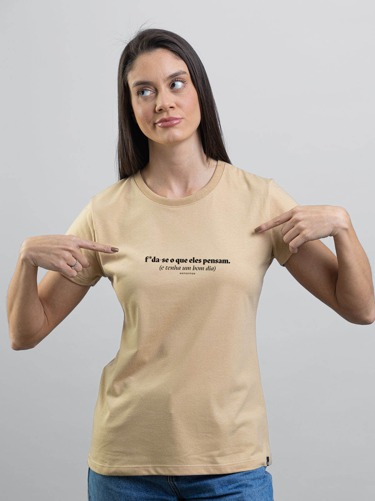 Camiseta Feminina Tenha Um Bom Dia Asmanhas