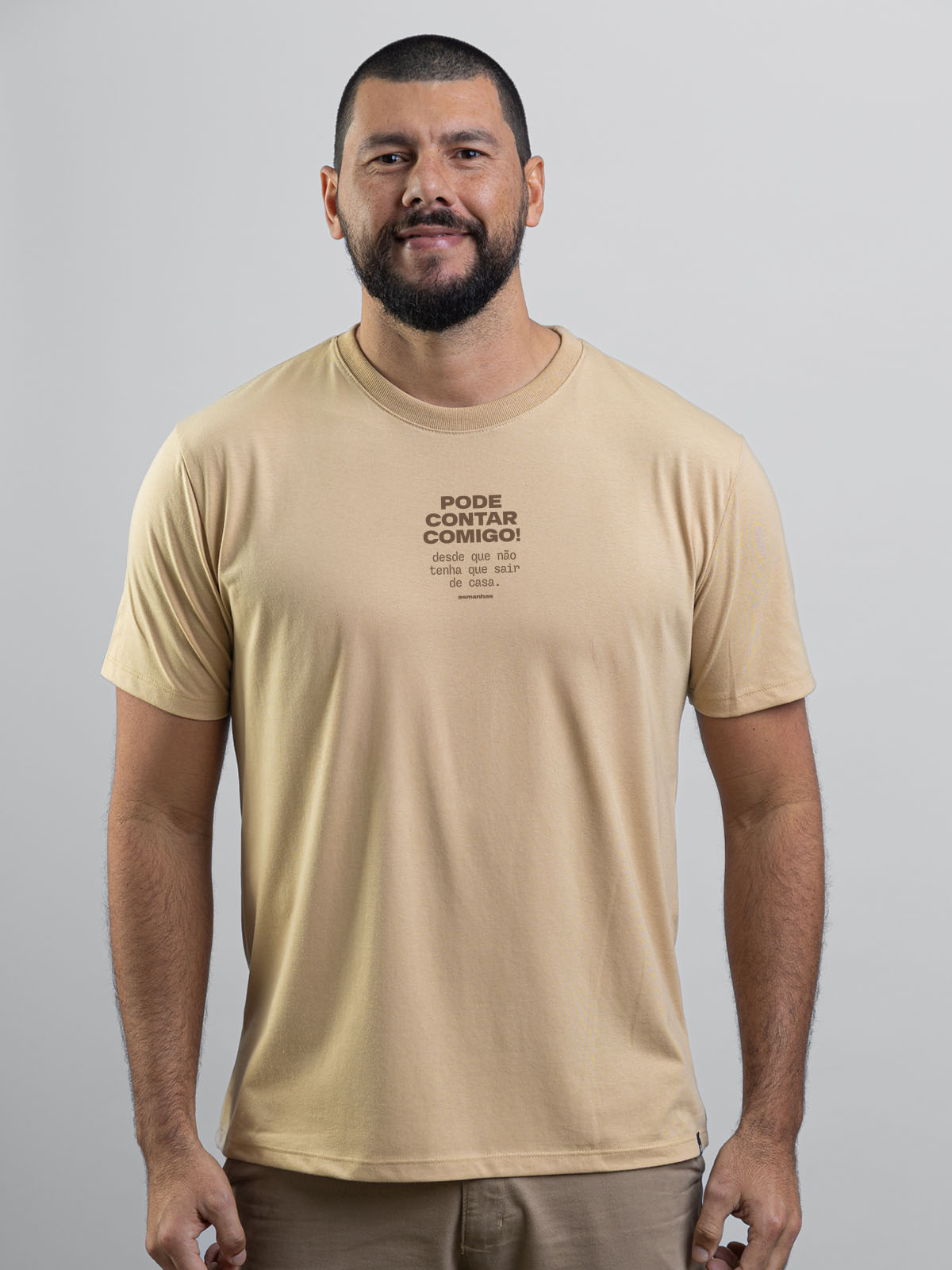 Camiseta Pode Contar Comigo Asmanhas