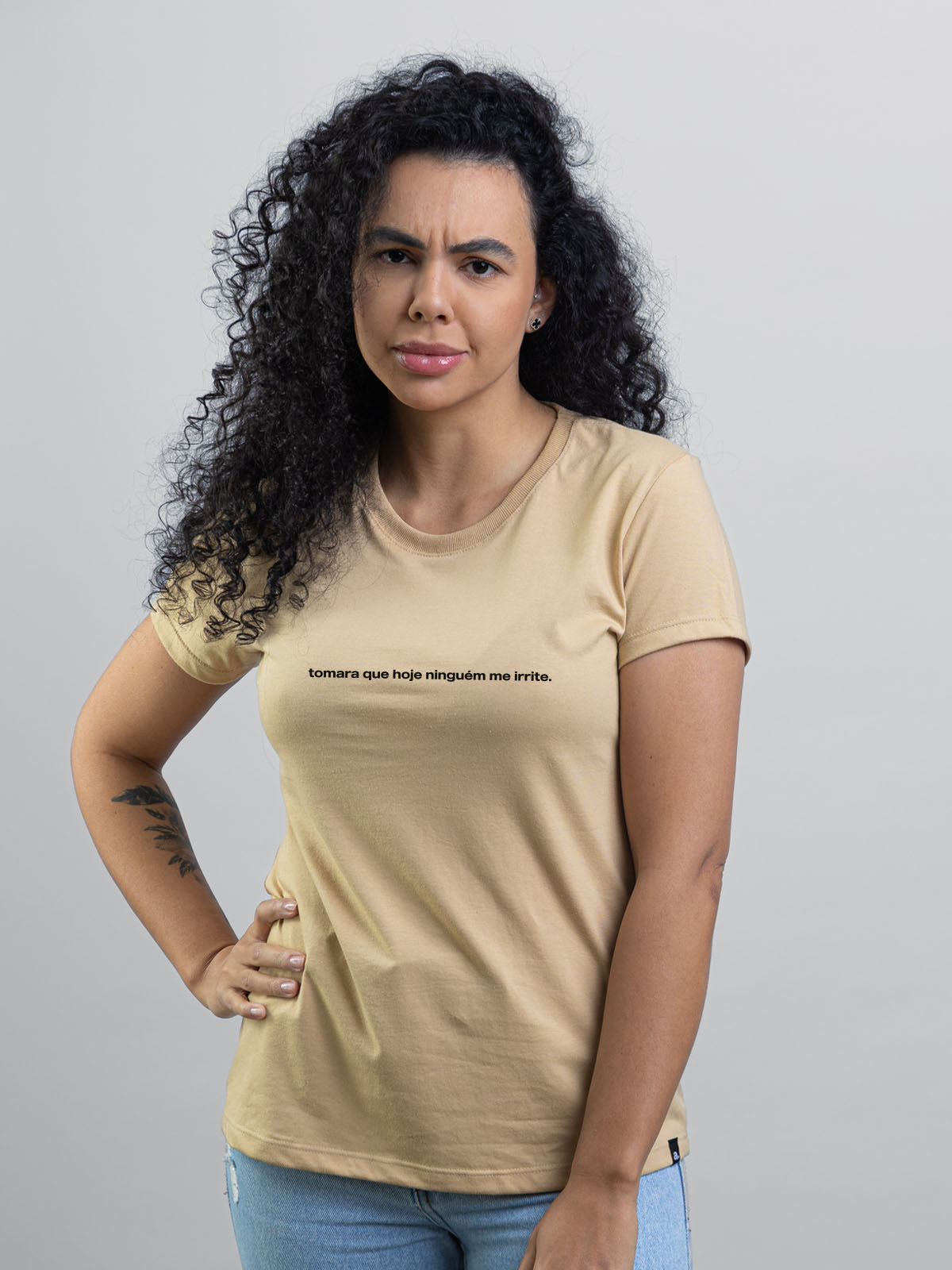 Camiseta Feminina Tomara que Hoje Asmanhas