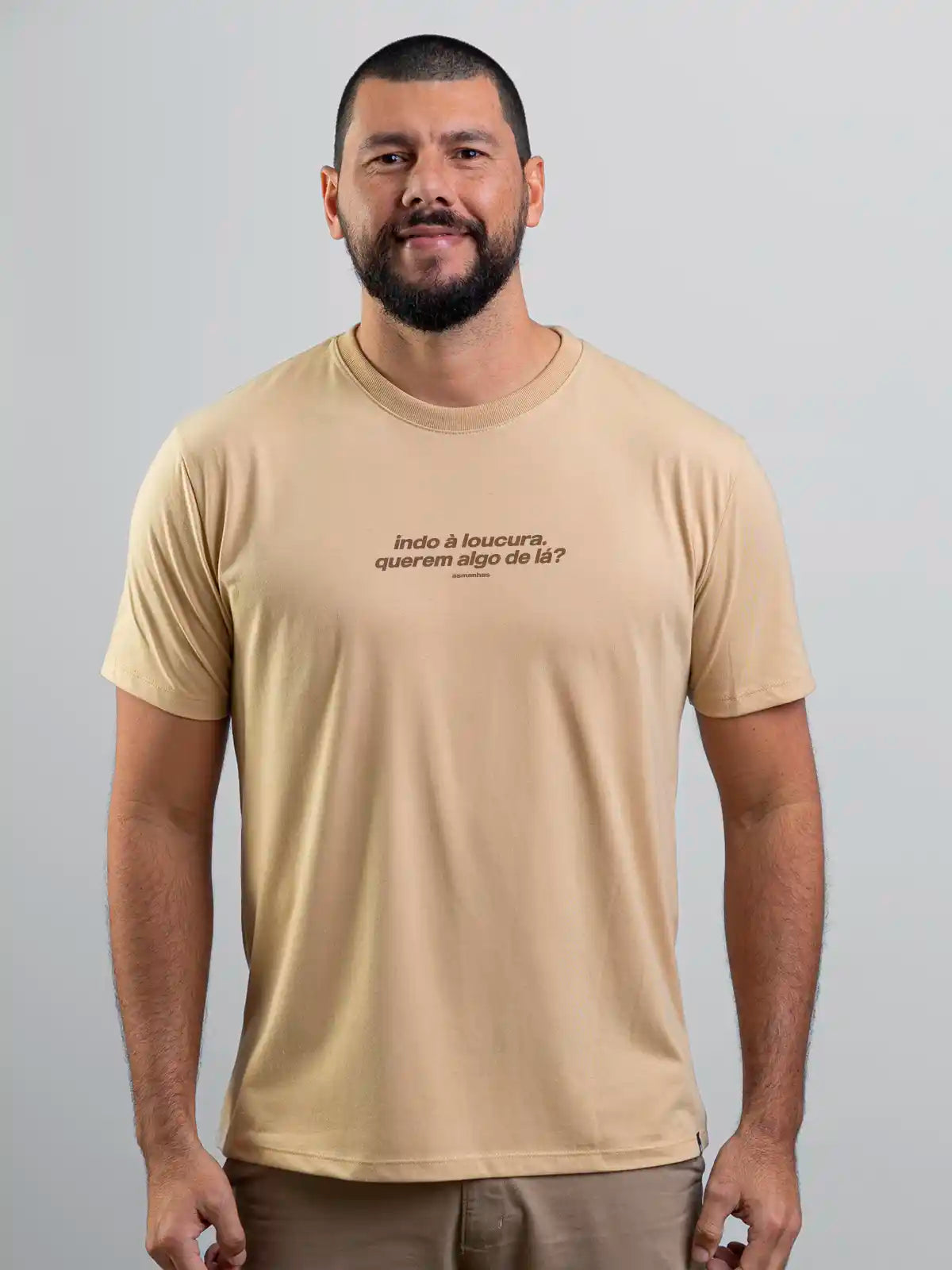 Camiseta Indo À Loucura Asmanhas