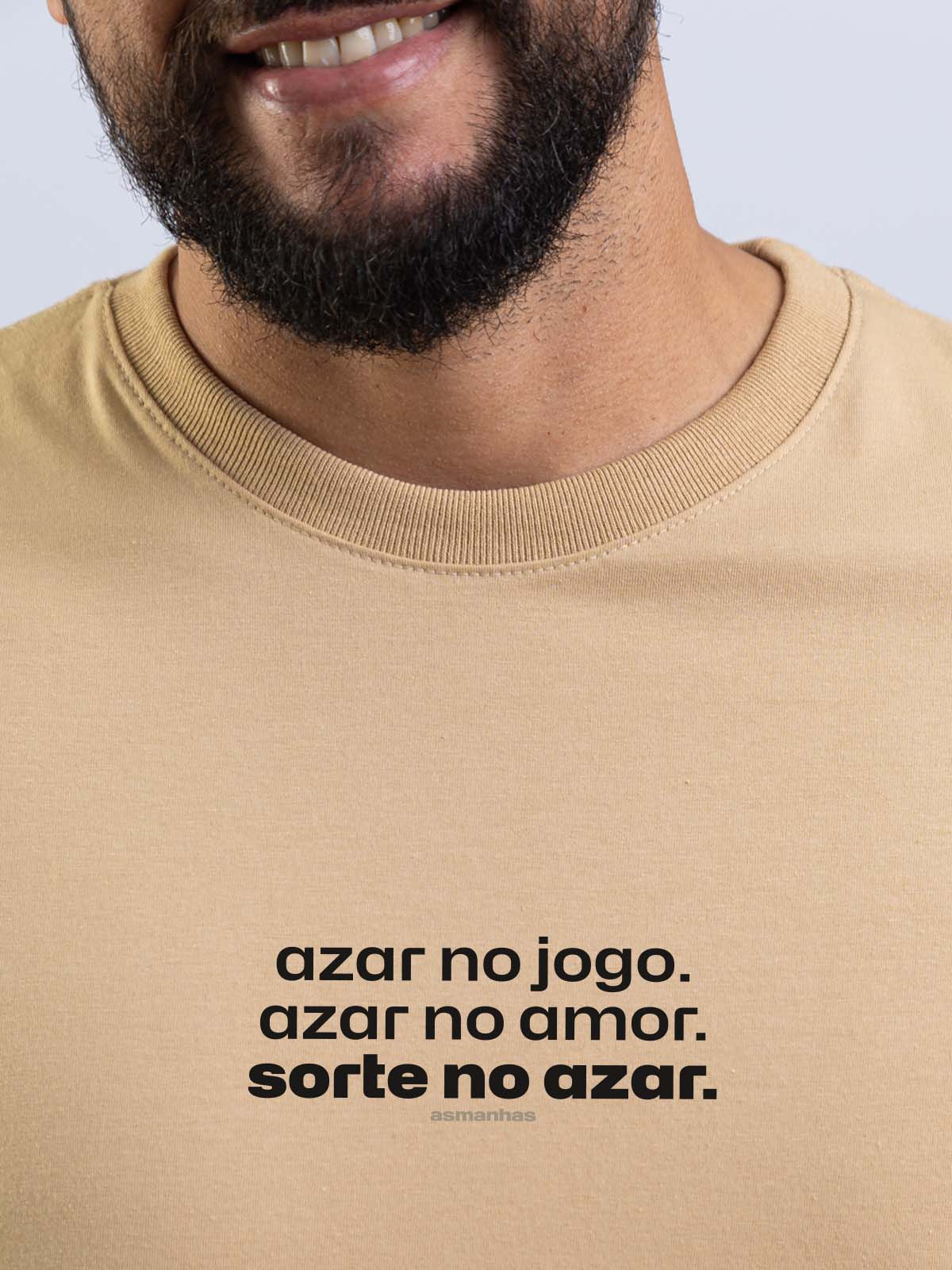 Camiseta Sorte no Azar Asmanhas