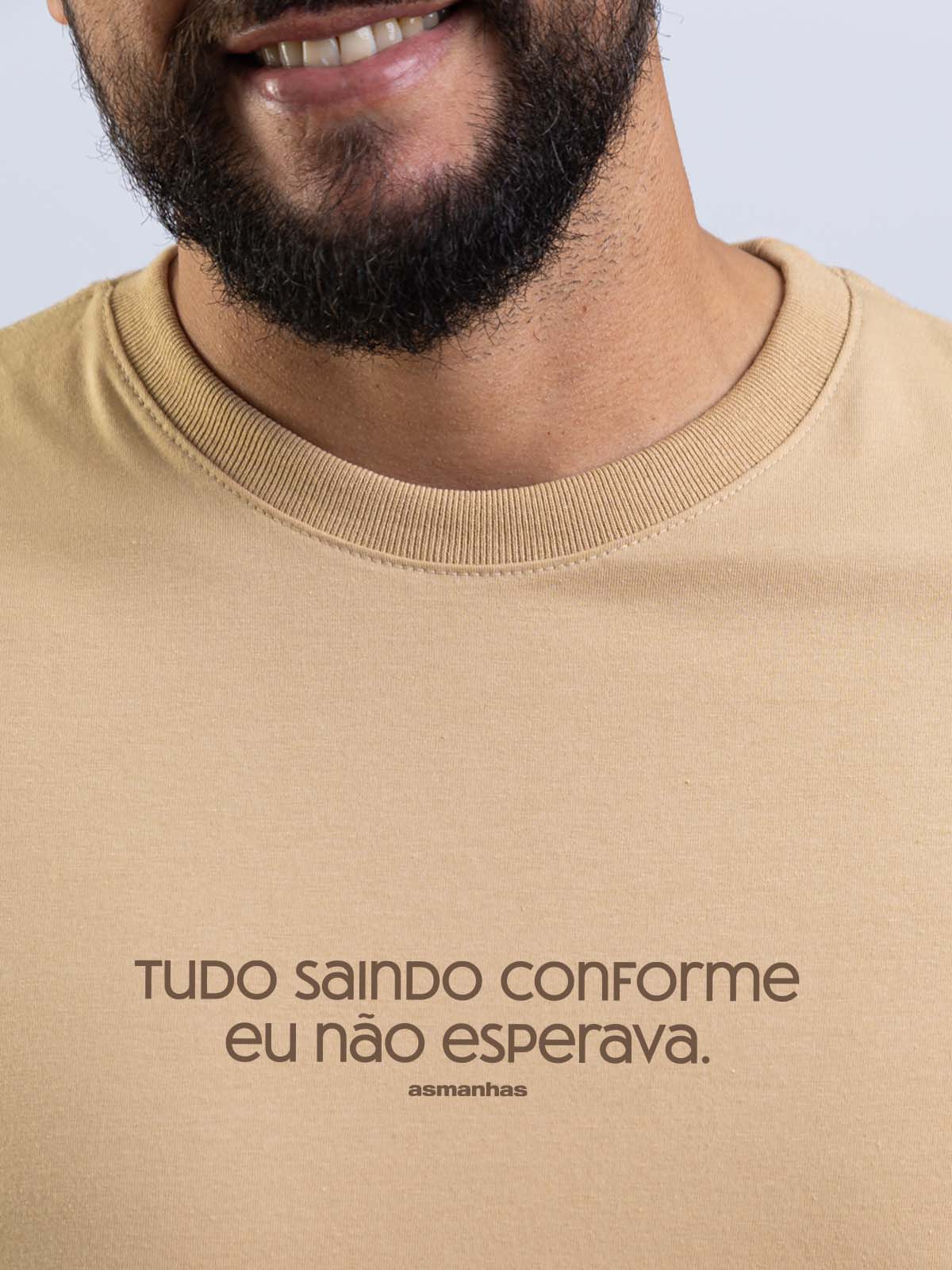 Camiseta Conforme Não Esperava Asmanhas