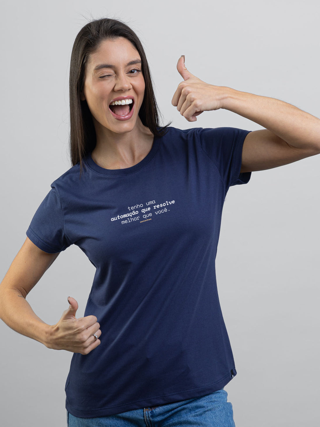 Camiseta Feminina Automação Que Resolve Asmanhas