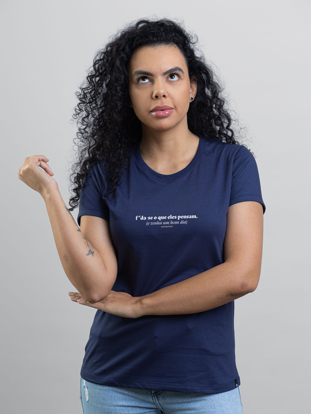 Camiseta Feminina Tenha Um Bom Dia Asmanhas