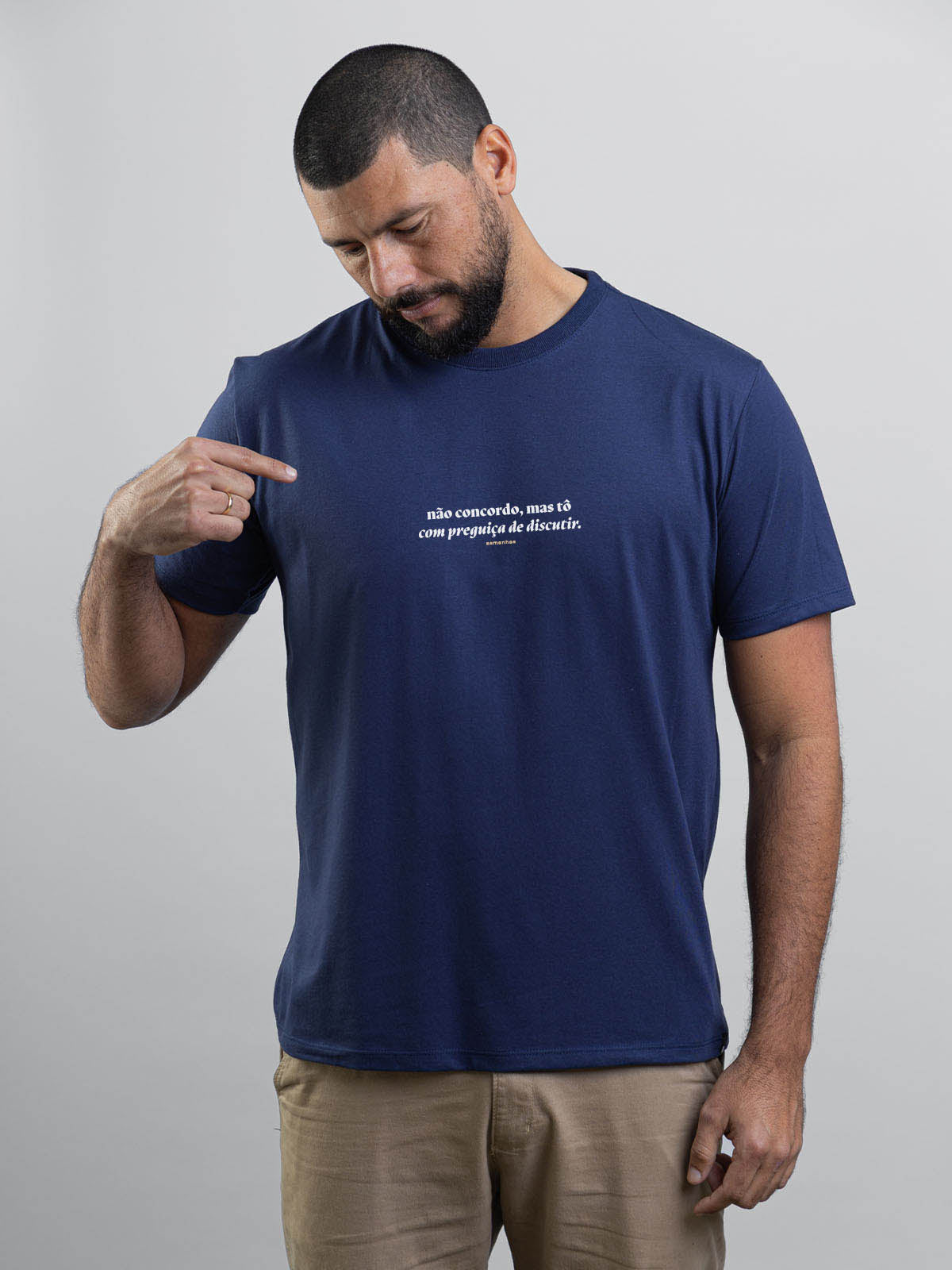 Camiseta Preguiça de Discutir Asmanhas Liquida