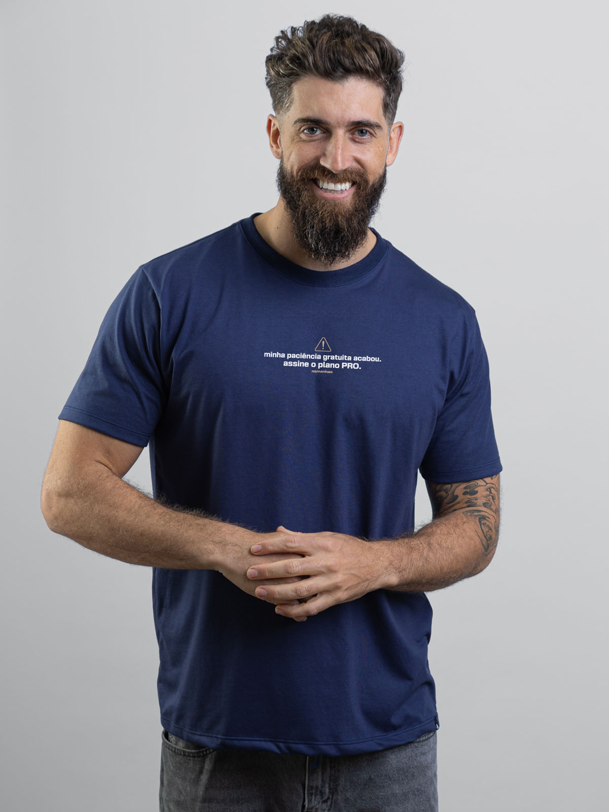 Camiseta Paciência Gratuita Asmanhas