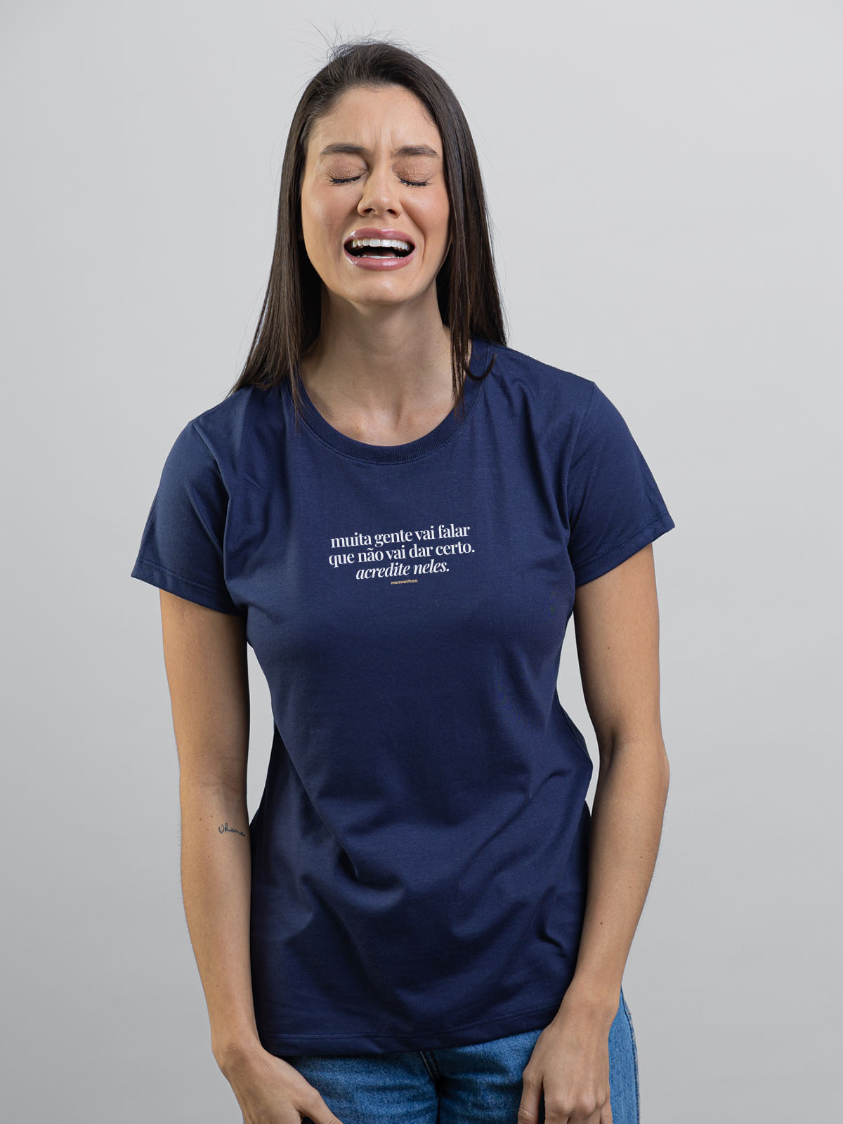 Camiseta Feminina Não Vai Dar Certo Asmanhas