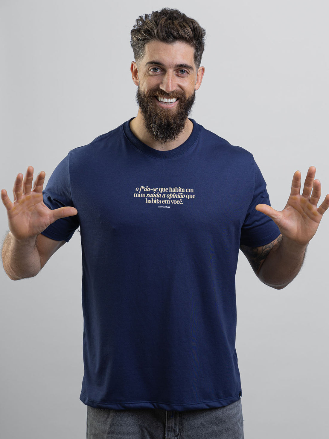 Camiseta Namastê Asmanhas Liquida