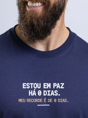 Camiseta Estou em Paz Asmanhas