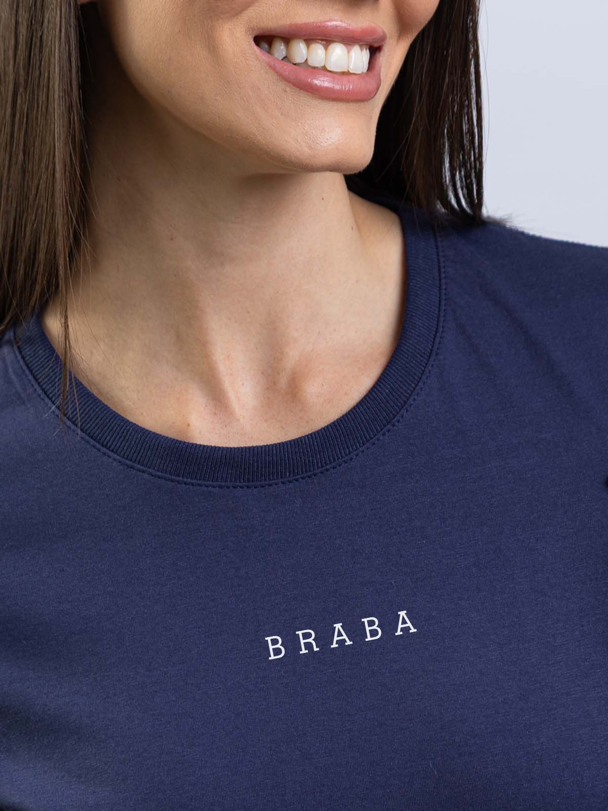 Camiseta Feminina Braba Minimalista Asmanhas