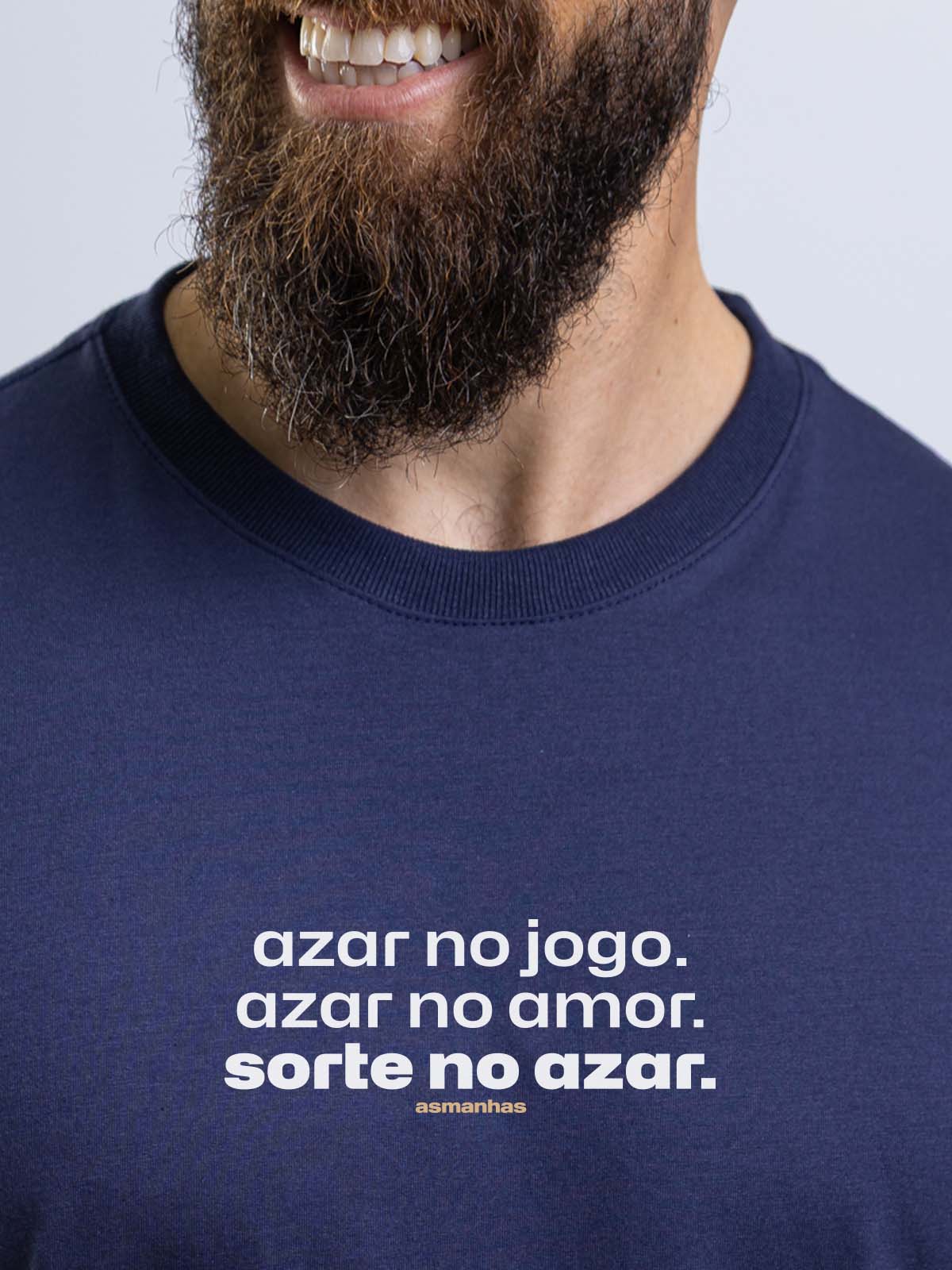 Camiseta Sorte no Azar Asmanhas