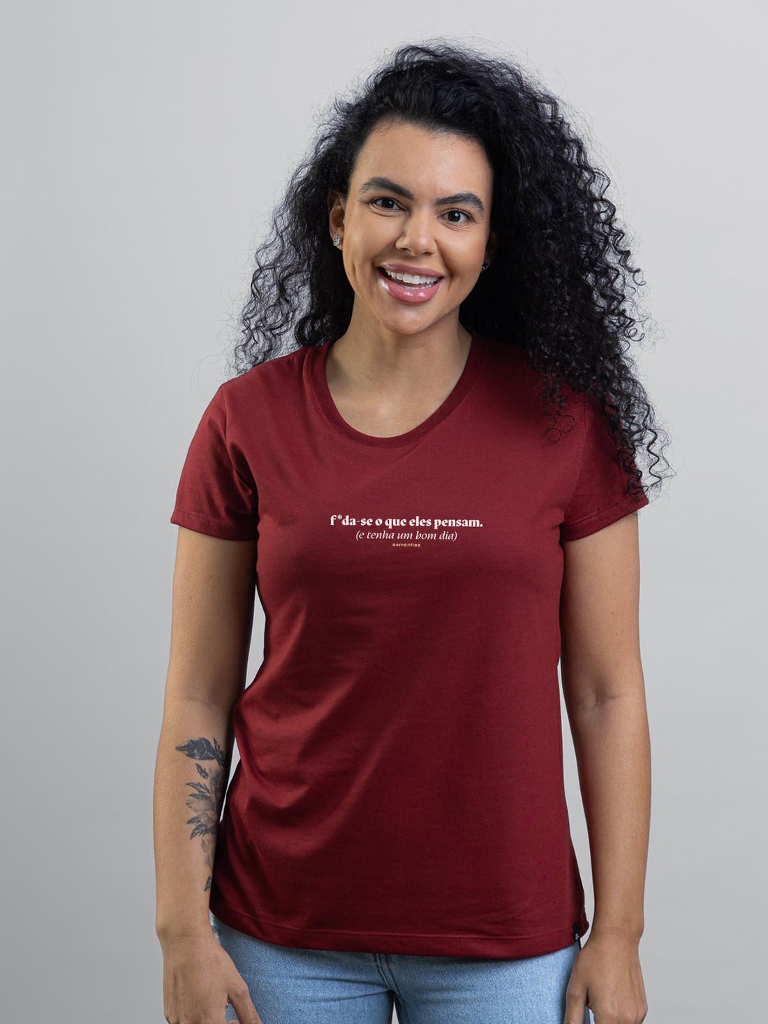 Camiseta Feminina Tenha Um Bom Dia Asmanhas