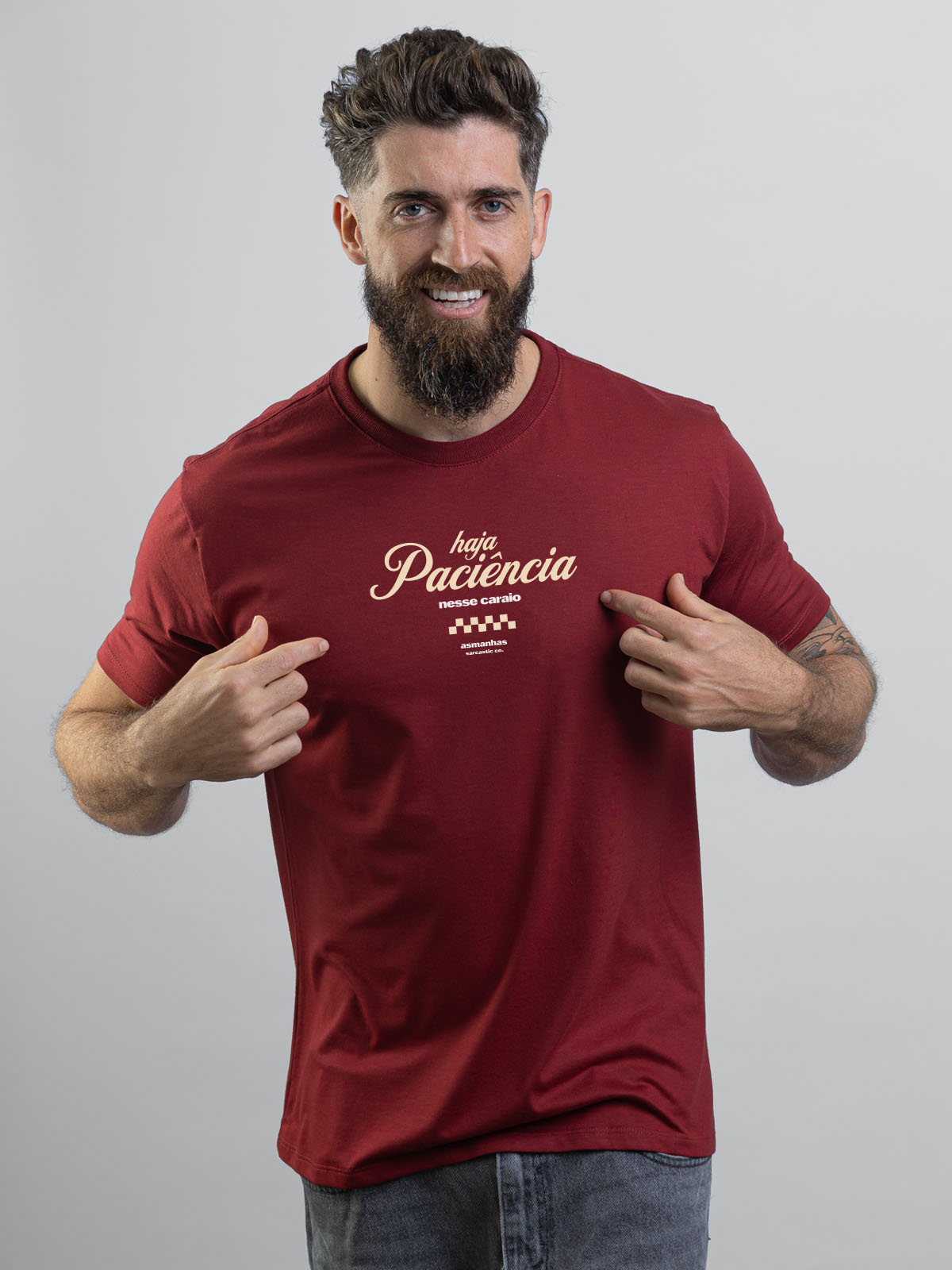 Camiseta Haja Paciência Asmanhas